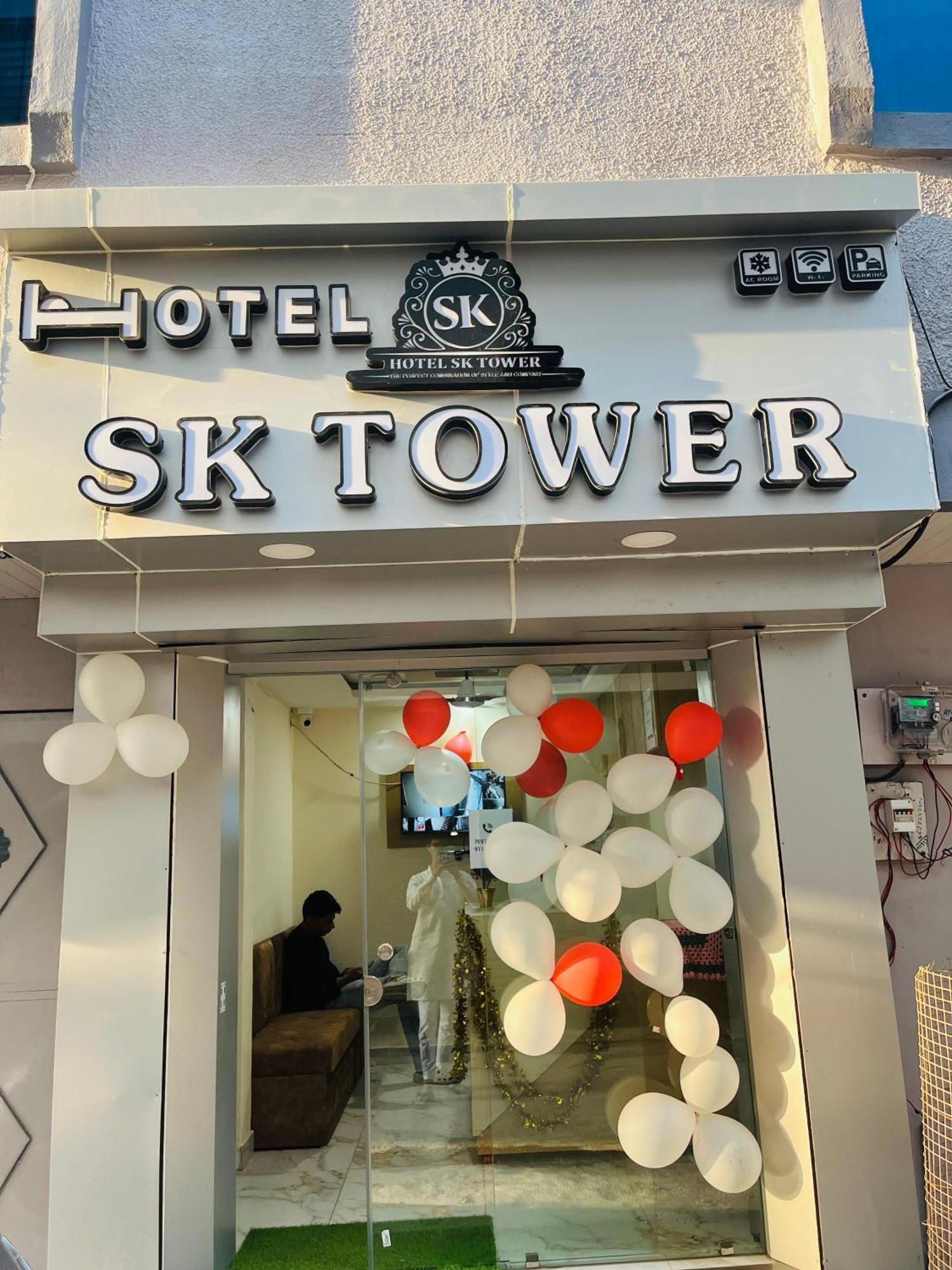 Hotel Sk Tower Ujjain Exterior foto